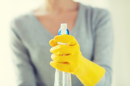 Stain removal tools and a fresh spill response setup